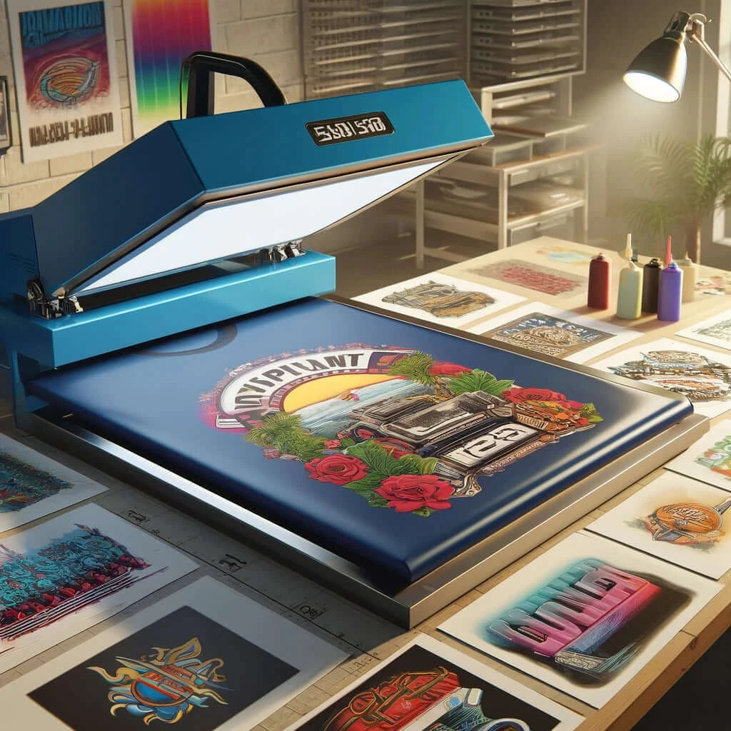 Direct To Film Transfers on a Heat Press