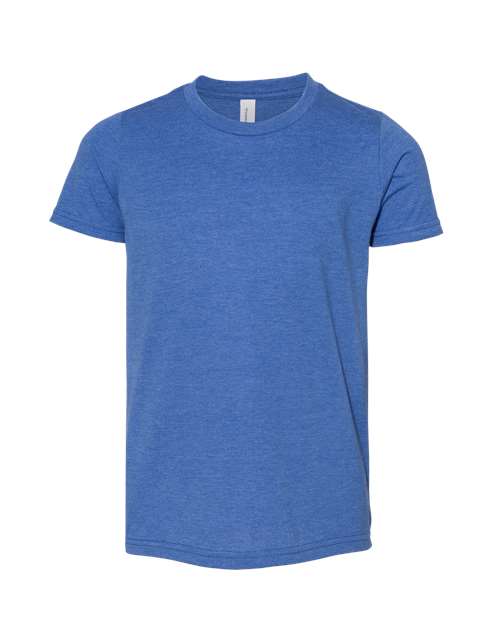BELLA + CANVAS 3001YCVC Heather True Royal