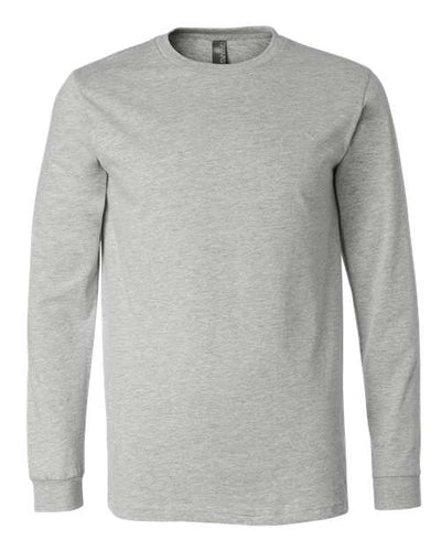 BELLA + CANVAS 3501CVC — Heather CVC Long Sleeve Tee