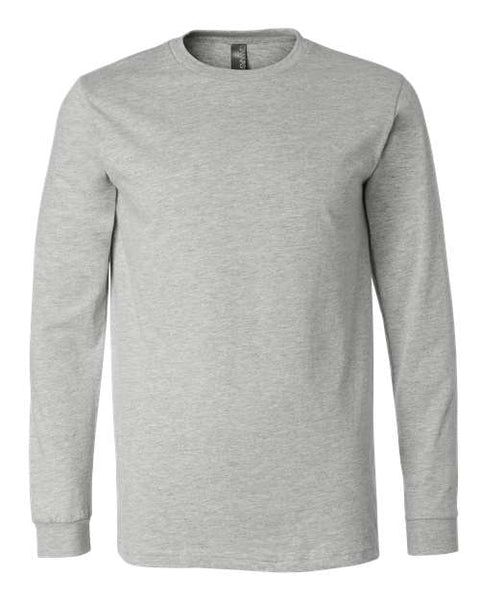 BELLA + CANVAS 3501CVC — Heather CVC Long Sleeve Tee