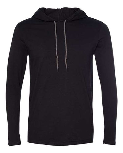 Gildan 987 — Unisex Softstyle® Lightweight Hooded Long Sleeve T-Shirt