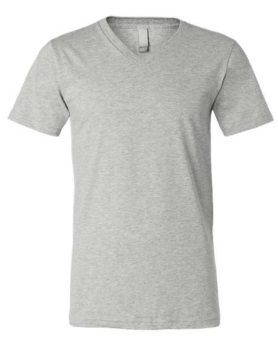 BELLA + CANVAS 3005CVC — Unisex Heather CVC V-Neck Tee