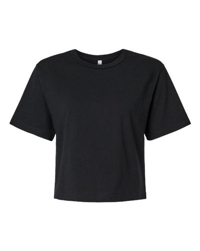American Apparel 102 — Women's Fine Jersey Mid-Length Boxy Tee