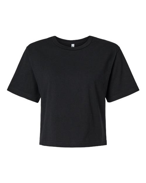 American Apparel 102 — Women's Fine Jersey Mid-Length Boxy Tee
