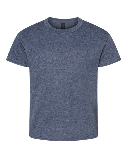Gildan 64000B Heather Navy
