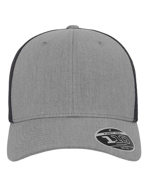 Flexfit 110M Heather Grey/ Black