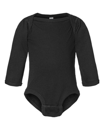 Rabbit Skins 4421 — Infant Fine Jersey Long Sleeve Bodysuit