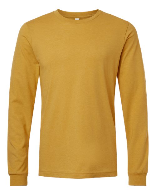 BELLA + CANVAS 3501CVC - Heather Mustard