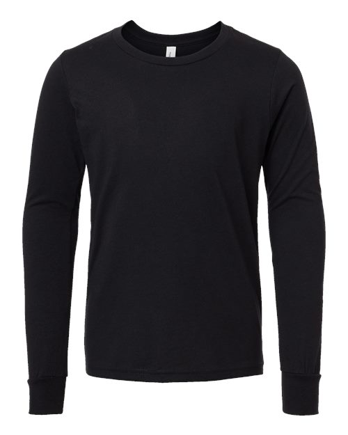 BELLA + CANVAS 3501YCVC Solid Black Blend