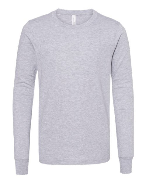 BELLA + CANVAS 3501YCVC — Youth Heather CVC Long Sleeve Tee