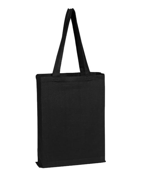 Q-Tees Q800GS — Canvas Gusset Promotional Tote