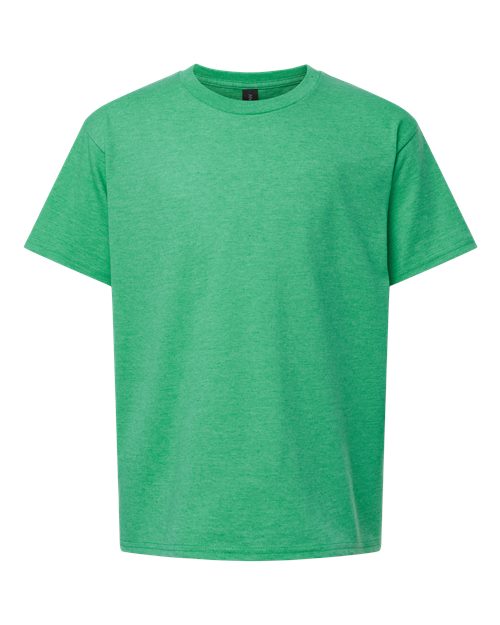 Gildan 64000B Heather Irish Green