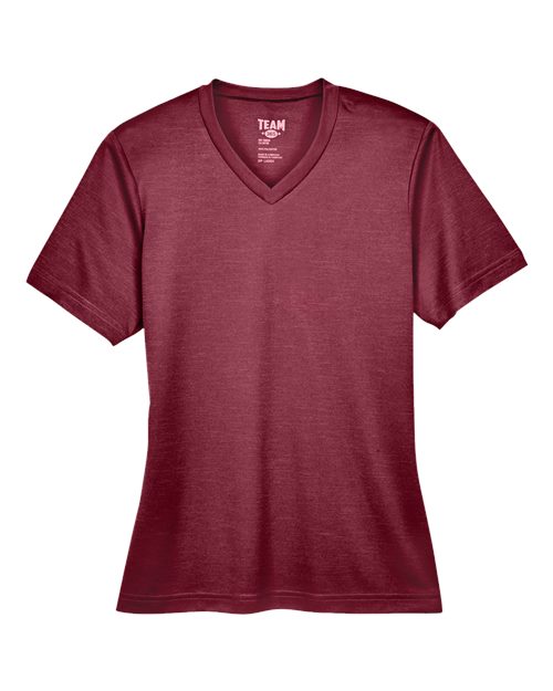 Team 365 TT11HW Sport Maroon Heather