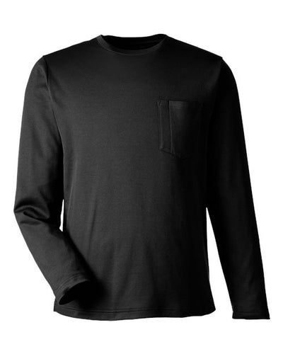 Harriton M118L — Unisex Charge Snag and Soil Protect Long Sleeve T-Shirt