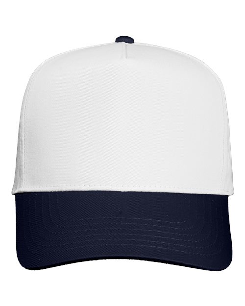 Valucap 8869 White/ Navy