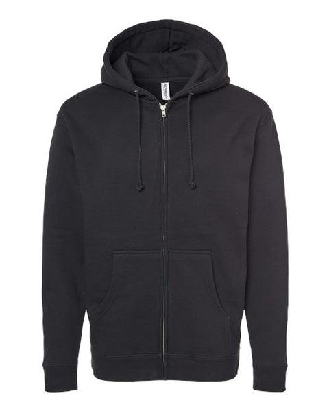 Independent Trading Co. IND4000Z — Unisex Heavyweight Full-Zip Hooded Sweatshirt