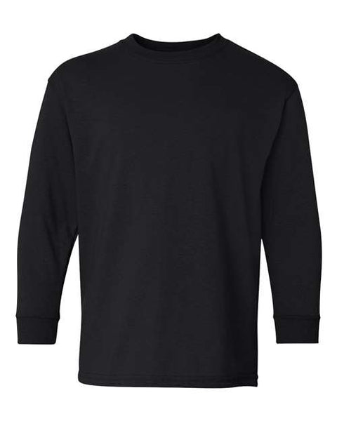 Gildan 5400B — Youth Heavy Cotton™ Long Sleeve T-Shirt