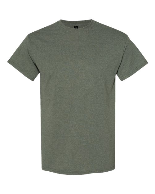 Gildan 5000 - Heather Military Green
