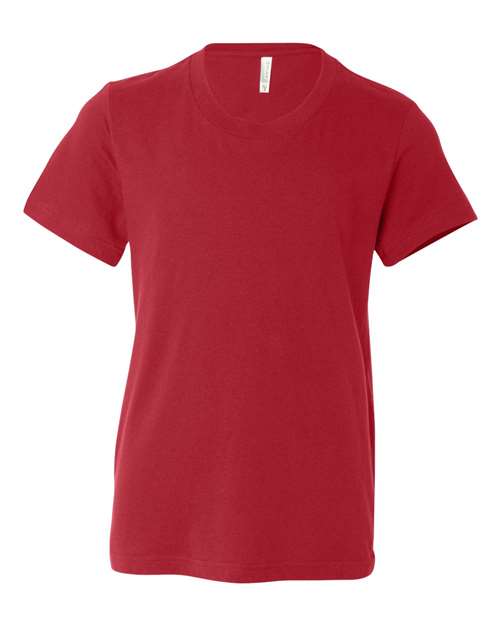 BELLA + CANVAS 3001Y Red