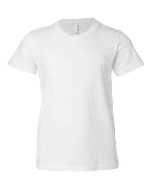 BELLA + CANVAS 3001Y White