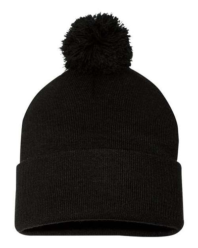 Sportsman SP15 — 12" Pom-Pom Cuffed Beanie