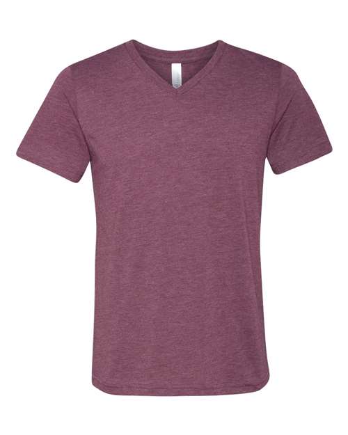 BELLA + CANVAS 3415 Maroon Triblend