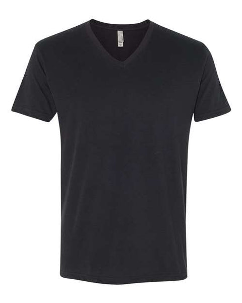 Next Level 6440 — Unisex Sueded V-Neck T-Shirt