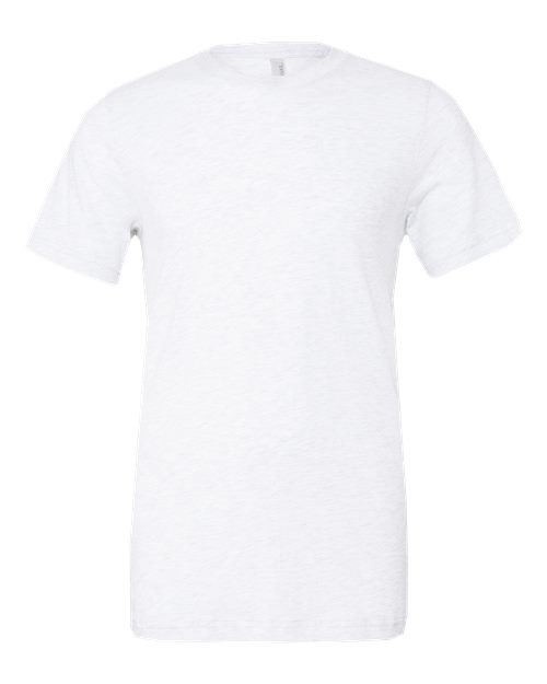 BC 3413 - Solid White Triblend