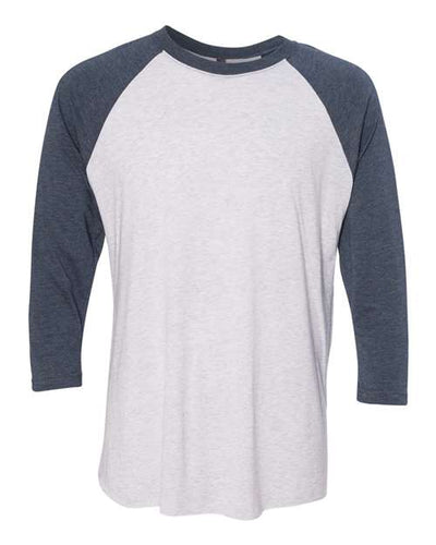 Next Level 6051 — Unisex Triblend Three-Quarter Raglan T-Shirt