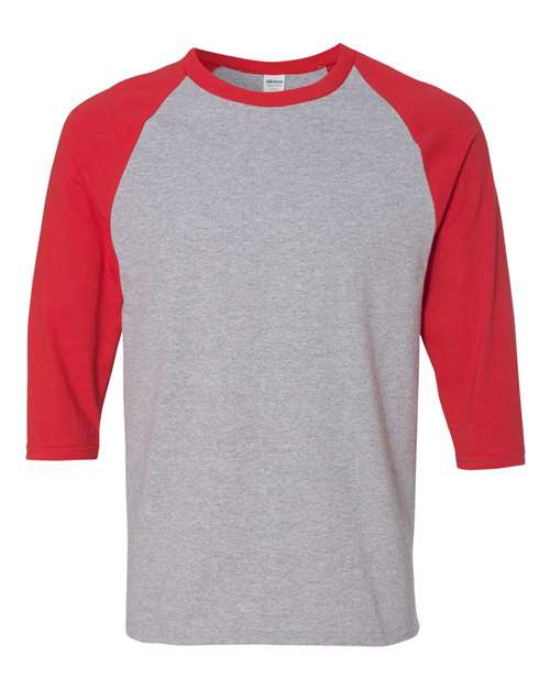 Gildan 5700 Sport Grey/ Red
