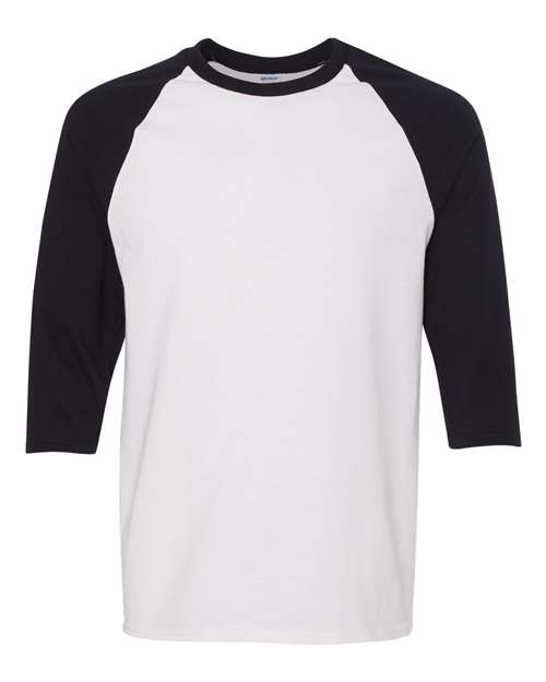 Gildan 5700 White/ Black