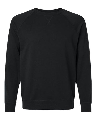 Next Level 9000 — Unisex Laguna Raglan Crewneck Sweatshirt