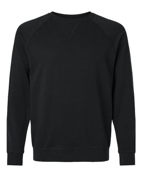 Next Level 9000 — Unisex Laguna Raglan Crewneck Sweatshirt