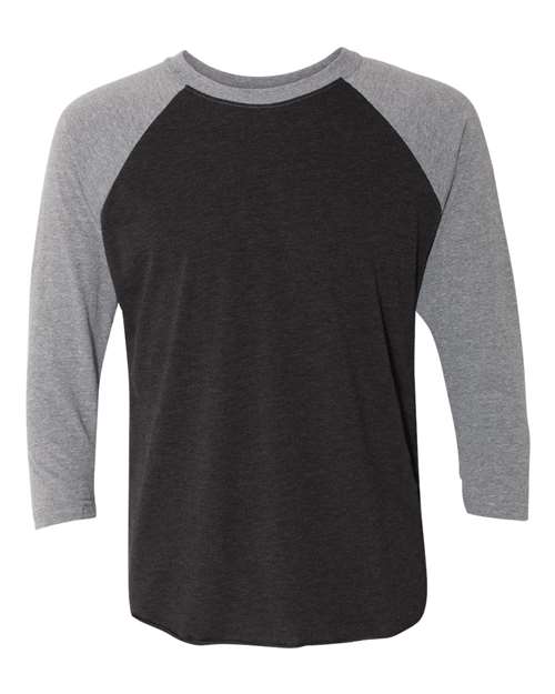 Next Level 6051 Premium Heather Sleeves/ Vintage Black Body