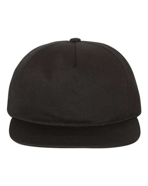 YP Classics 6502 — Lightly-Structured Five-Panel Snapback Cap