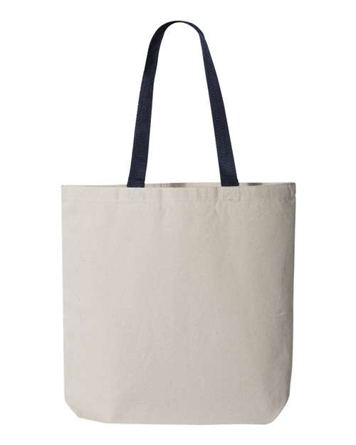 Q-Tees Q4400 Natural/ Navy