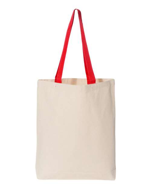 Q-Tees Q4400 Natural/ Red