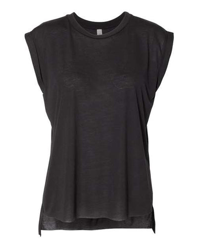 BELLA + CANVAS 8804 — Women’s Flowy Rolled Cuffs Muscle Tee