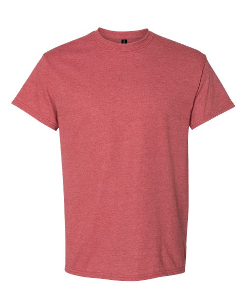 Gildan 8000 Heather Scarlet Red