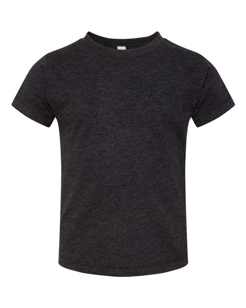 BELLA + CANVAS 3413T Charcoal Black Triblend