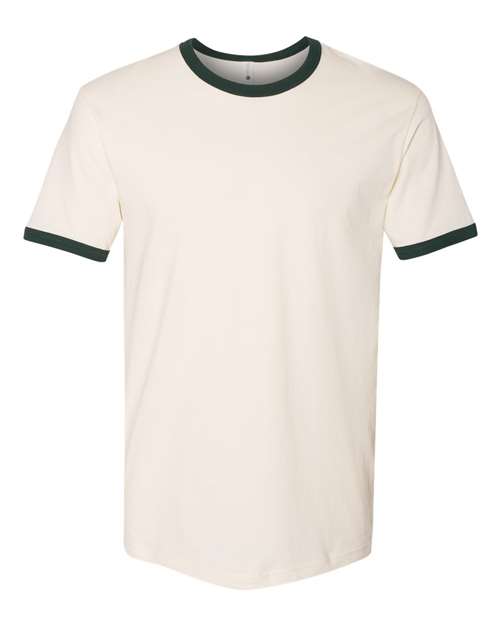 Next Level 3604 Natural/ Forest Green