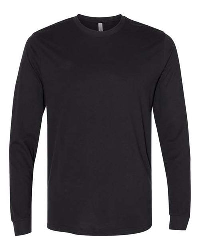 Next Level 6411 — Unisex Sueded Long Sleeve T-Shirt