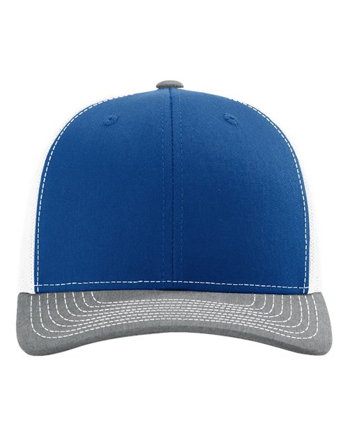 Richardson 112 Royal/ White/ Heather Grey
