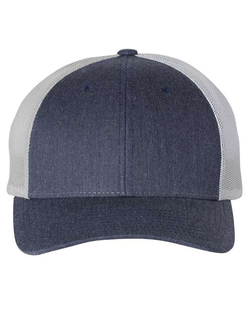 Richardson 115 Heather Navy/ Light Grey
