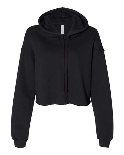 BELLA + CANVAS 7502 — Women's Crop Fleece Hoodie Sweatshirt