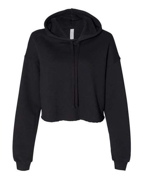 BELLA + CANVAS 7502 — Women's Crop Fleece Hoodie Sweatshirt