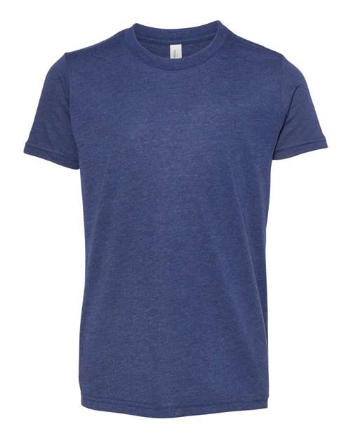 BELLA + CANVAS 3413Y Navy Triblend