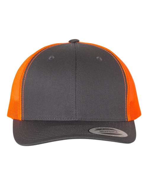 YP Classics 6606 Charcoal/ Neon Orange
