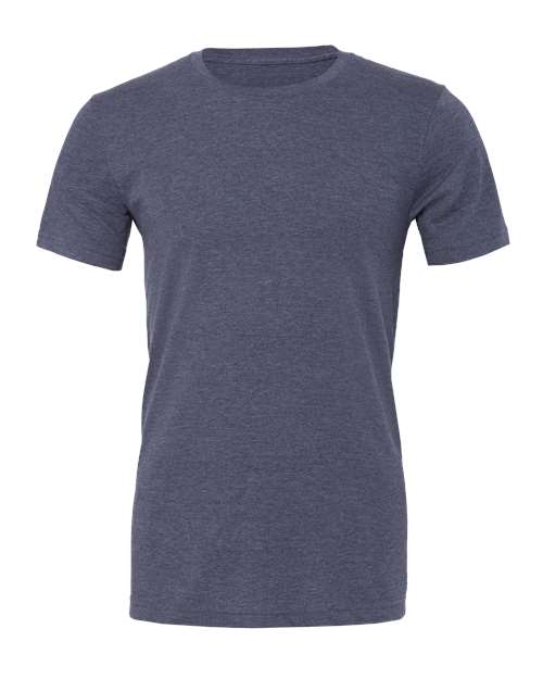 BELLA + CANVAS 3001CVC - Heather Navy