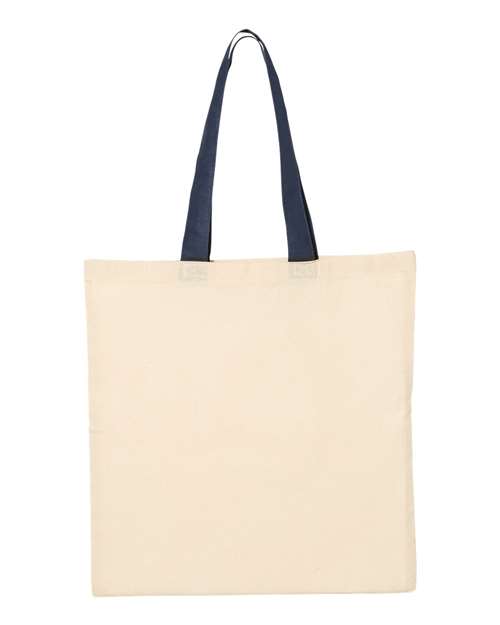 Q-Tees QTB6000 Natural/ Navy